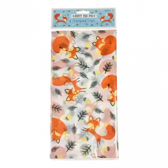Rusty The Fox Greaseproof Paper (pack Of 30)