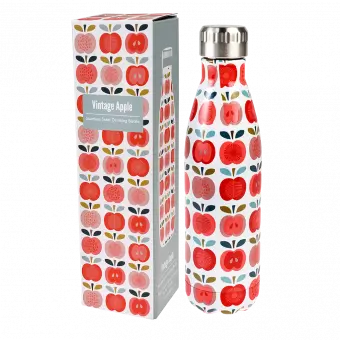 Vintage Apple Stainless Steel Bottle