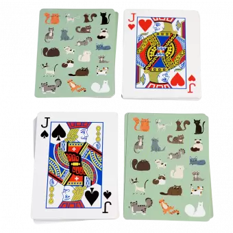 Nine Lives Playing Cards In A Tin