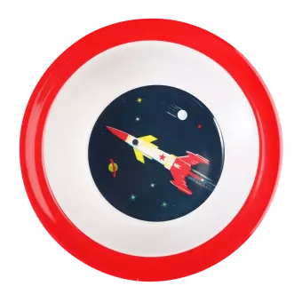 Space Age Melamine Bowl
