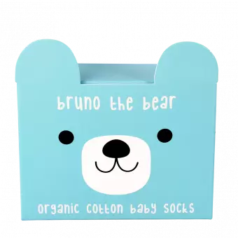 Bruno The Bear Socks (one Pair)