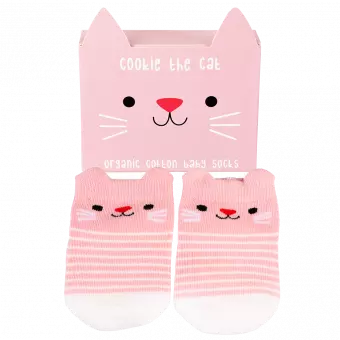 Cookie The Cat Socks (one Pair)