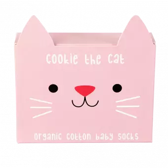 Cookie The Cat Socks (one Pair)