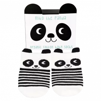 Miko The Panda Socks (one Pair)