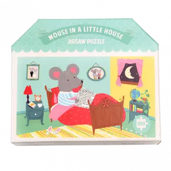 Mouse In A House Puzzle (100 Pcs)