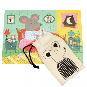 Mouse In A House Puzzle (100 Pcs)