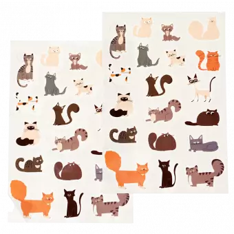 Nine Lives Temporary Tattoos (2 Sheets)