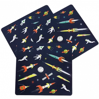 Space Age Stickers (3 Sheets)