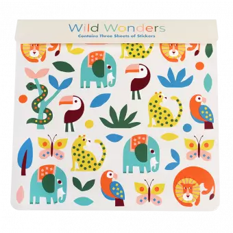 Wild Wonders Stickers (3 Sheets)