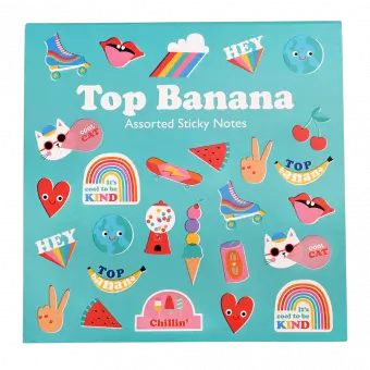 Top Banana Sticky Notes