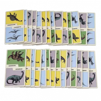 Prehistoric Land Dominoes