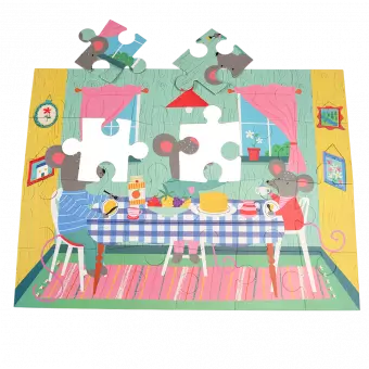 Mouse In A House Floor Puzzle