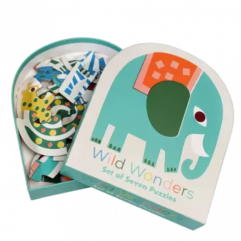 Wild Wonders Set Of Seven Puzzles