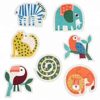 Wild Wonders Set Of Seven Puzzles