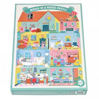 Mouse In A House 300pc Puzzle