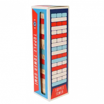 Mini Wooden Topple Tower