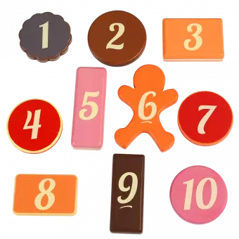 Traditional Wooden Tea Party Biscuits