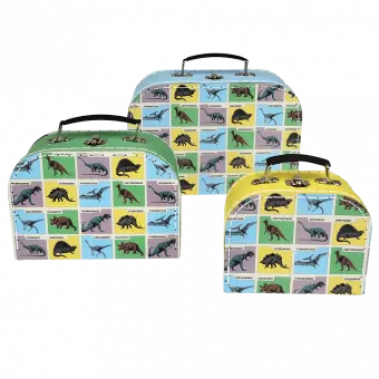 Prehistoric Land Cases (set Of 3)