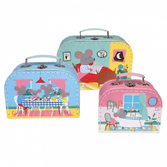 Mouse In A House Cases (set Of 3)