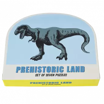 Prehistoric Land Set Of Seven Puzzles