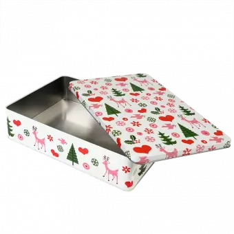 50s Christmas Mince Pie Tin