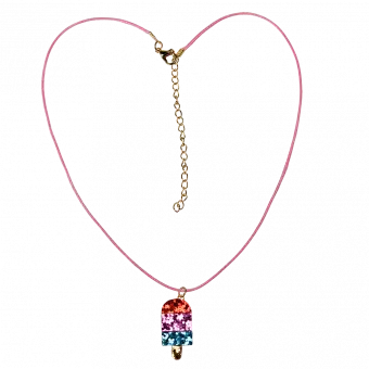Ice Lolly Glitter Necklace