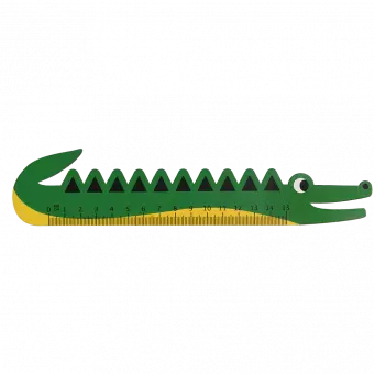Crocodile Wooden Ruler
