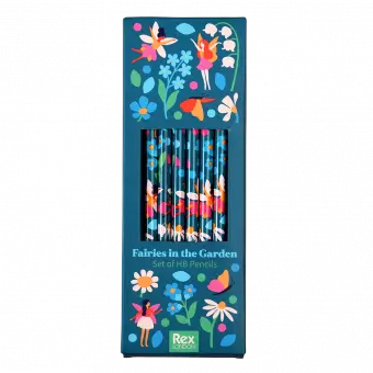 Fairies In The Garden Hb Pencils (set Of Six)