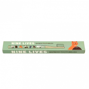Nine Lives Bamboo Toothbrush