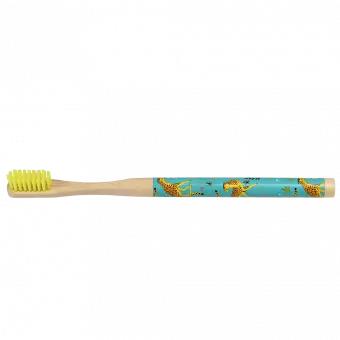 Cheetah Bamboo Toothbrush