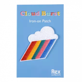 Iron On Cloud Burst Patch