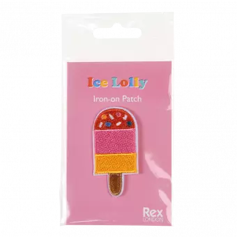 Iron On Ice Lolly Patch