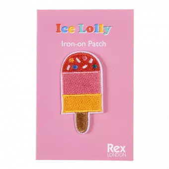 Iron On Ice Lolly Patch
