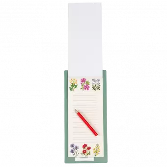 Wild Flowers Magnetic Shopping List