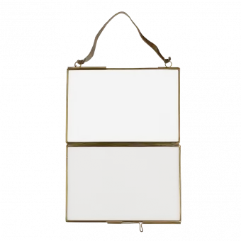 Landscape Hanging Brass Frame 15x10cm