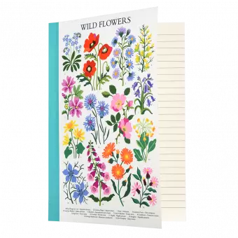 Wild Flowers A5 Notebook