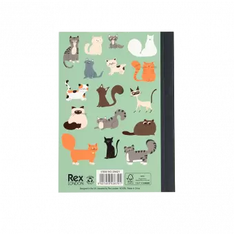 Nine Lives A6 Notebook