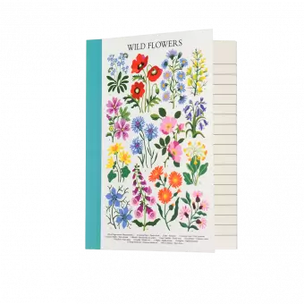 Wild Flowers A6 Notebook