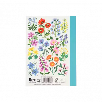 Wild Flowers A6 Notebook