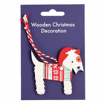 Scottie Dog Christmas Decoration