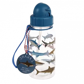 Sharks kids water bottle