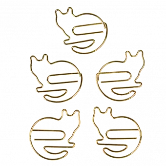 Nine Lives Paper Clips (set Of 5)