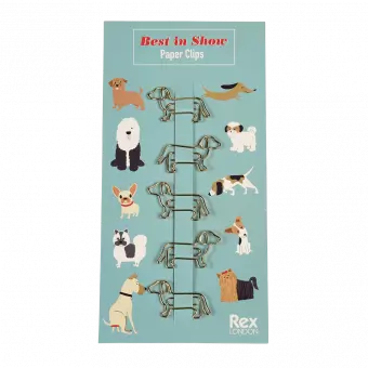 Best In Show Paper Clips (set Of 5)