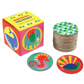 Animal Memory Game (24 Pieces)
