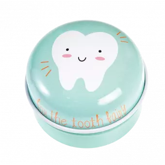 Blue Tooth Fairy Tin