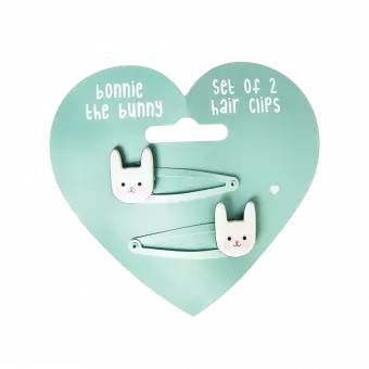 Bonnie The Bunny Hairclips (set Of 2)