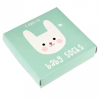Bonnie The Bunny Design Baby Socks (set Of 4)