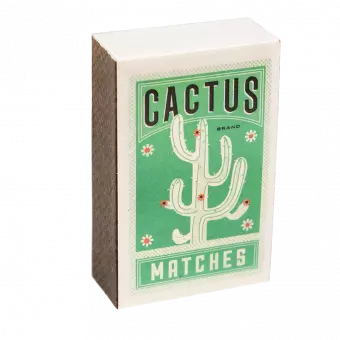 Cactus Matchbox Notepad