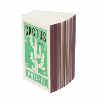 Cactus Matchbox Notepad