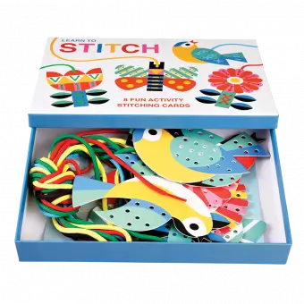 Cardboard Learn To Stitch Activity